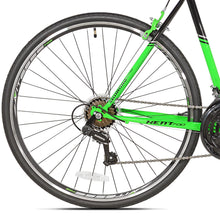 Load image into Gallery viewer, 700c Roadtech Men'S Bike, Black/Green