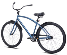 Load image into Gallery viewer, Bicycles 27.5 in Male Sea Change Beach Cruiser Bike, Metallic Blue