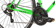 Load image into Gallery viewer, 700c Roadtech Men'S Bike, Black/Green